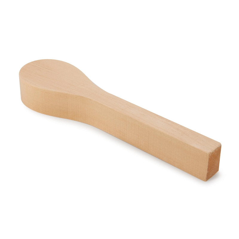 Basswood Spoon Carving Blank - 10" x 1-1/2"